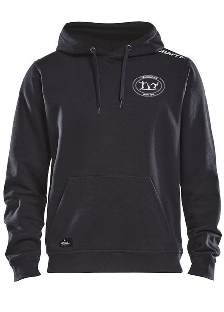 Svart Hoodie Junior/Dam/Herr