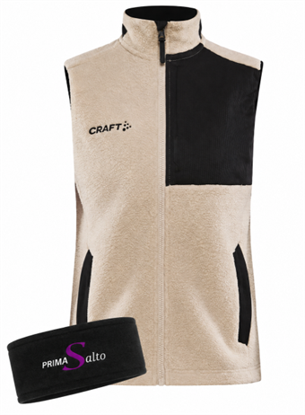 ADV Explore Pile Fleece Vest inkl beanie Dam/Herr