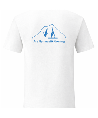 Junior/Herr T-shirt Royale Blå/Vit