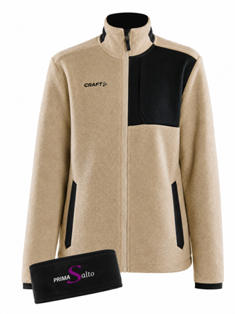 ADV Explore Pile Fleece Jacet inkl beanie Dam/Herr
