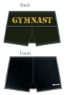 Hotpants med GYMNAST-strass storlek 14 & 36