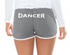 Sommar-Shorts med valfritt tryck GYMNAST eller DANCER